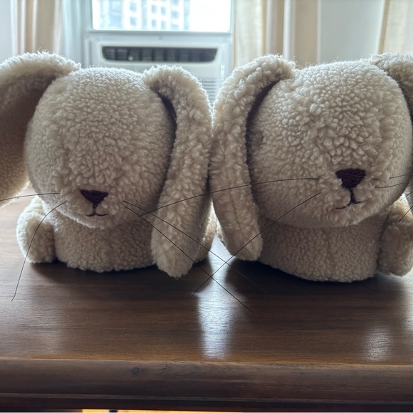 Coach Runway Fall 2025 Bunny Plush Slippers - Picture 1 of 7